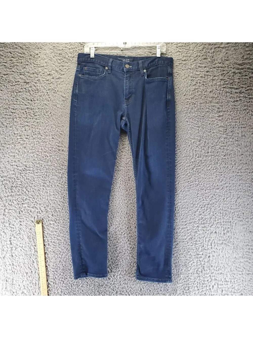 Banana Republic Jeans Mens 31x30 Blue Traveler Slim Fit Stretch Denim *Read*